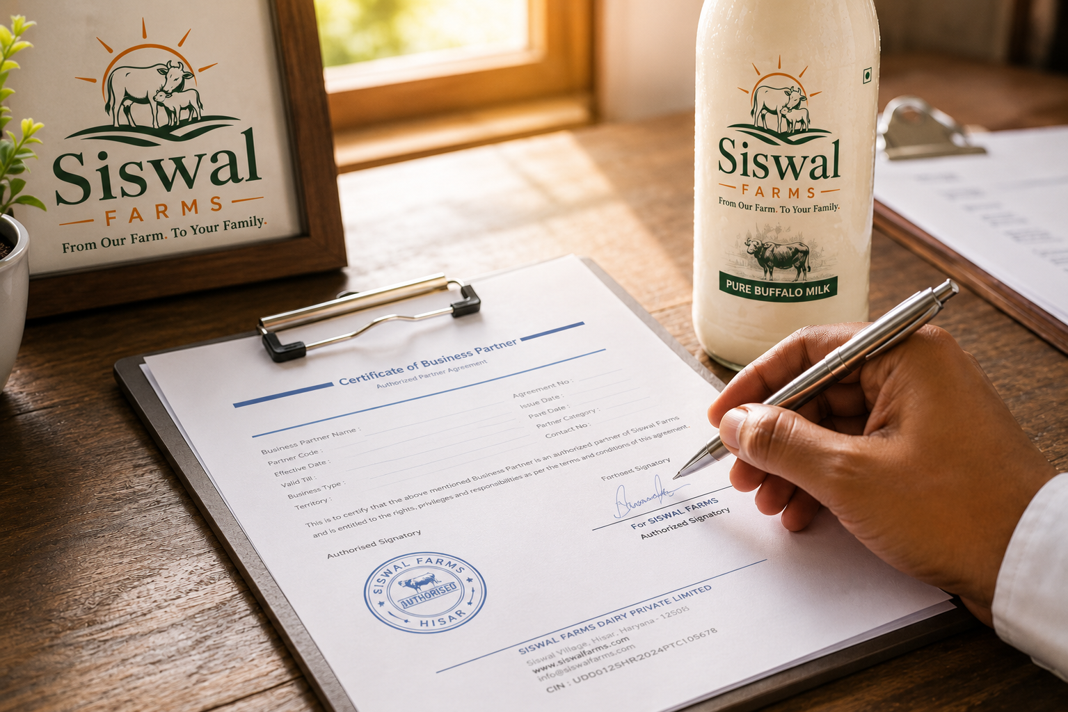 FSSAI Certified - Siswal Farms
